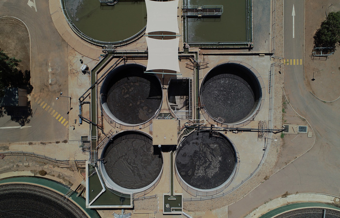 Wastewater plant